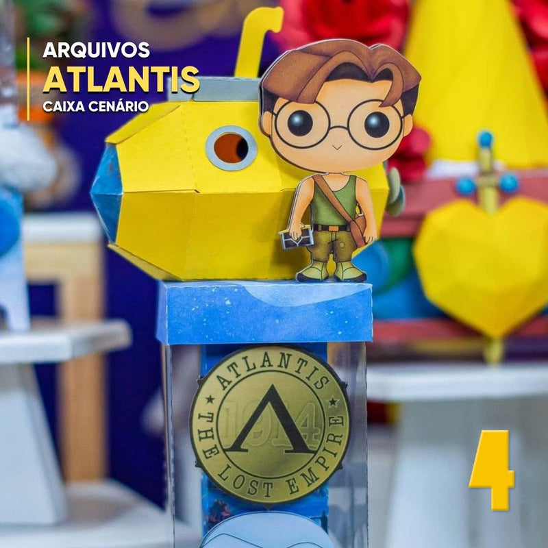 Atlantis - Caixa Cenário