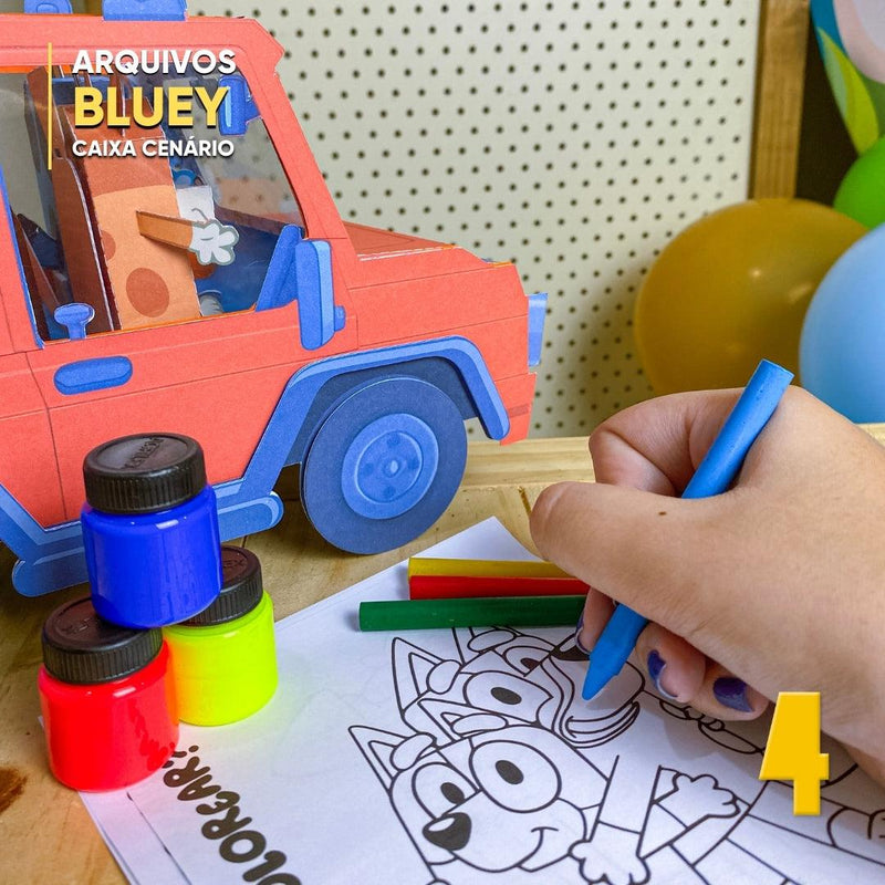 Bluey - Caja de actividades 