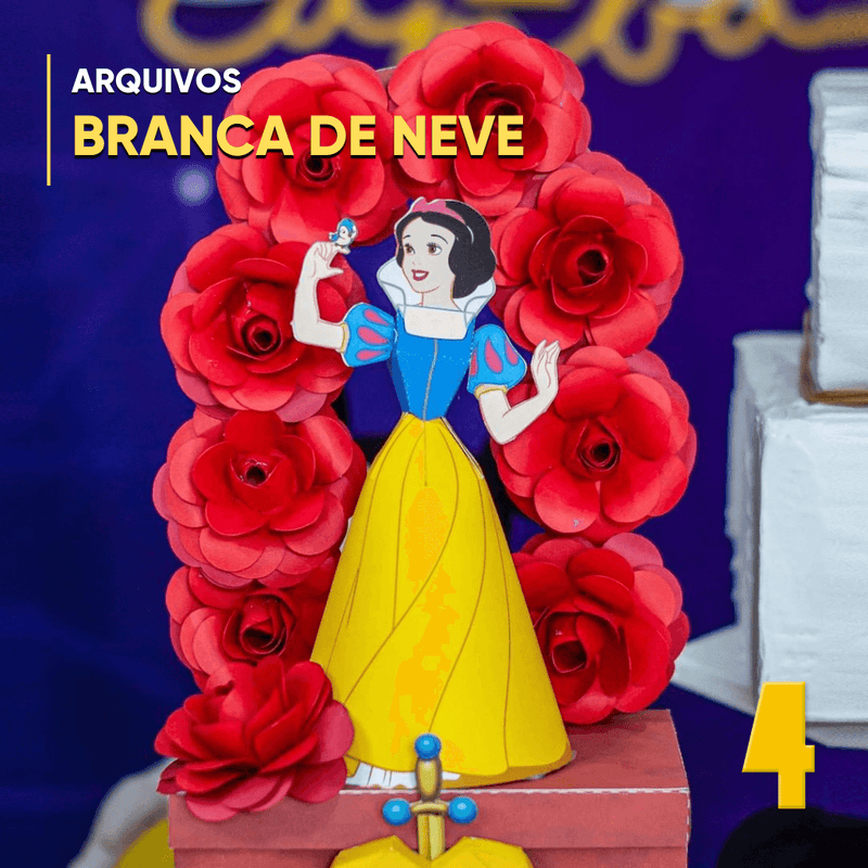 Branca de Neve - Caixa Cenário