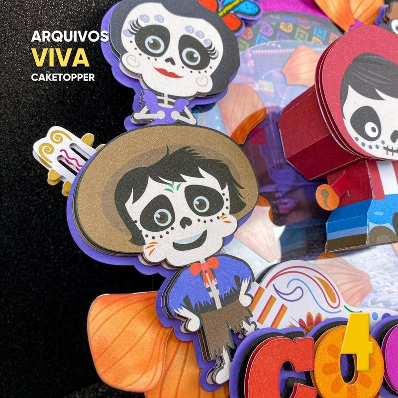 Viva: A Vida é uma Festa - Caketopper