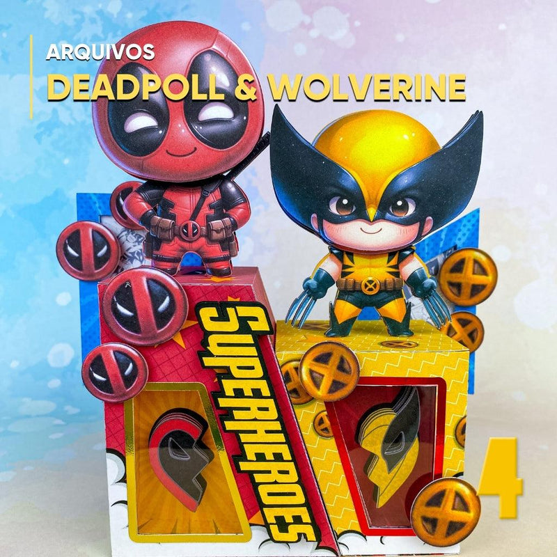 Deadpool & Wolverine - Caixa Cenário