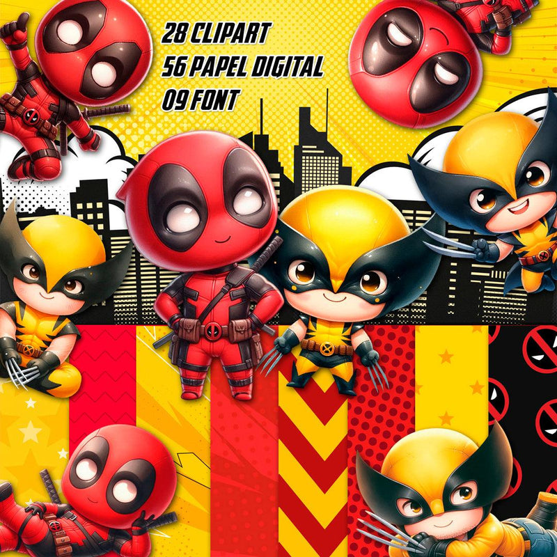 Deadpool y Wolverine - Kit digital completo