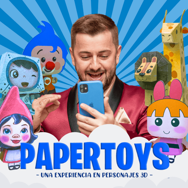 Papertoys - Personajes 3D