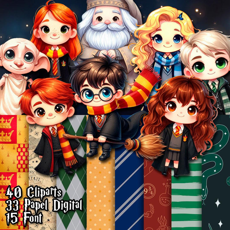 Harry Potter - Kit Digital Completo