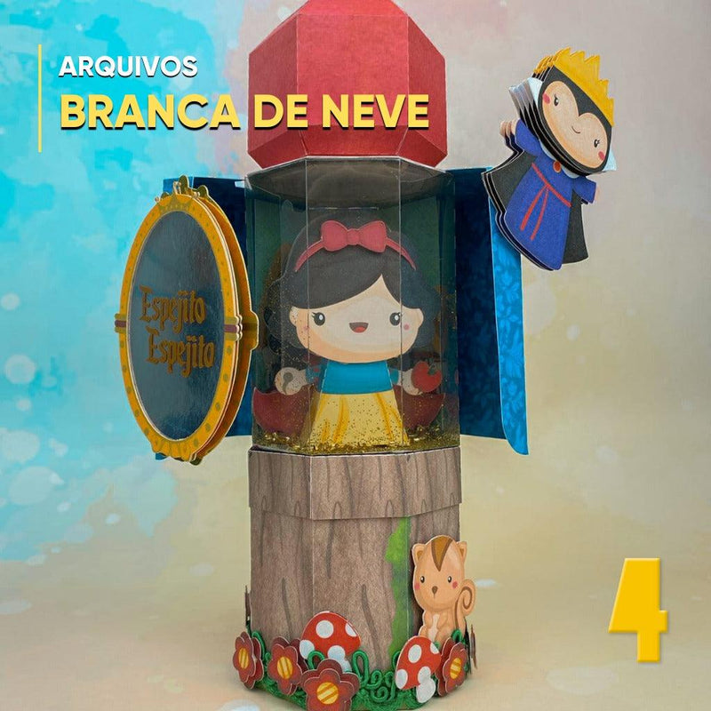 Branca de Neve - Caixa Cenário