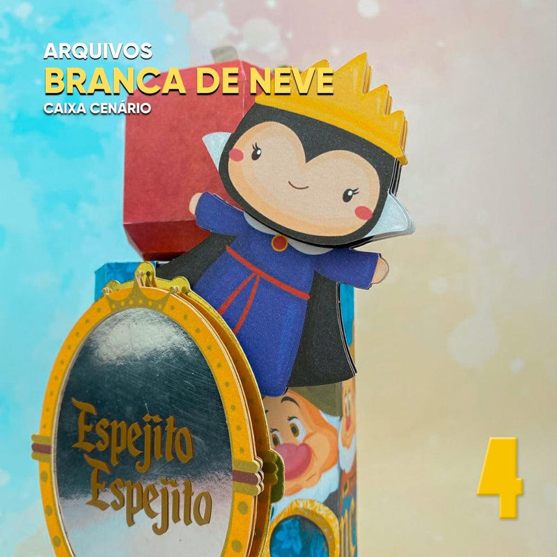 Branca de Neve - Caixa Cenário