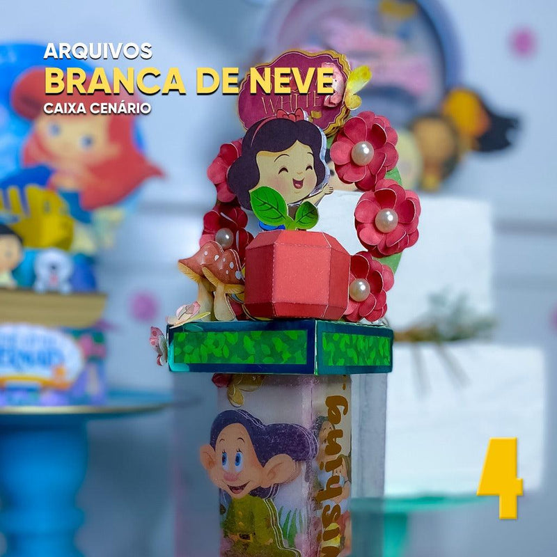 Branca de Neve Especial - Caixa Cenário