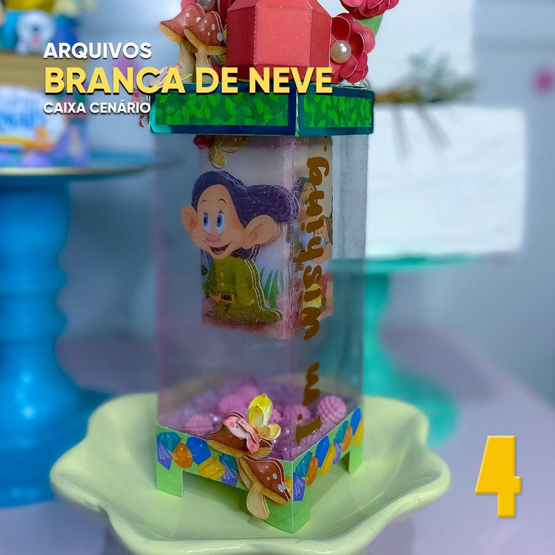 Branca de Neve Especial - Caixa Cenário