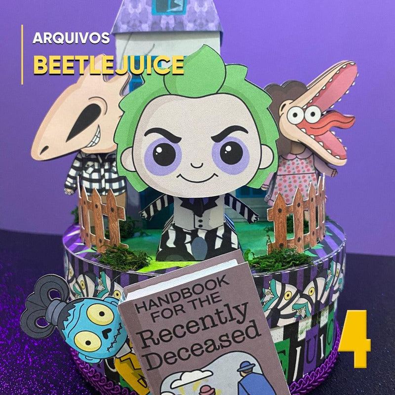 Beetlejuice - Caixa Cenário