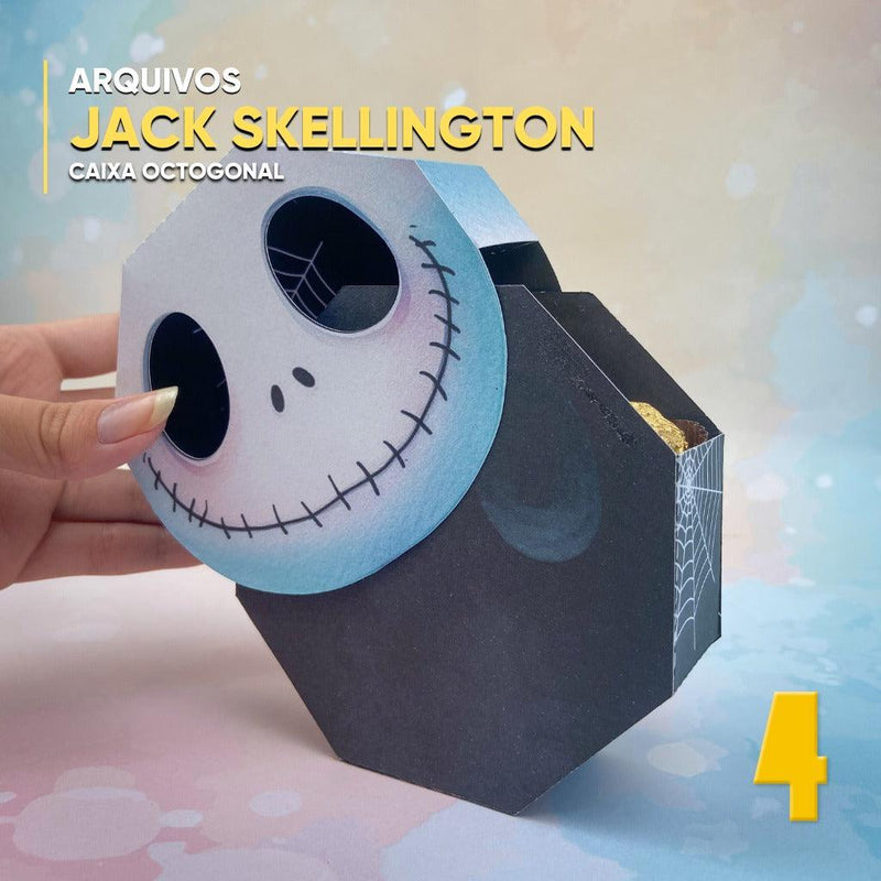 Jack Skellington - Caixa Octogonal