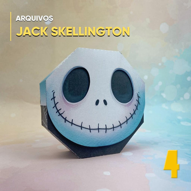 Jack Skellington - Caixa Octogonal