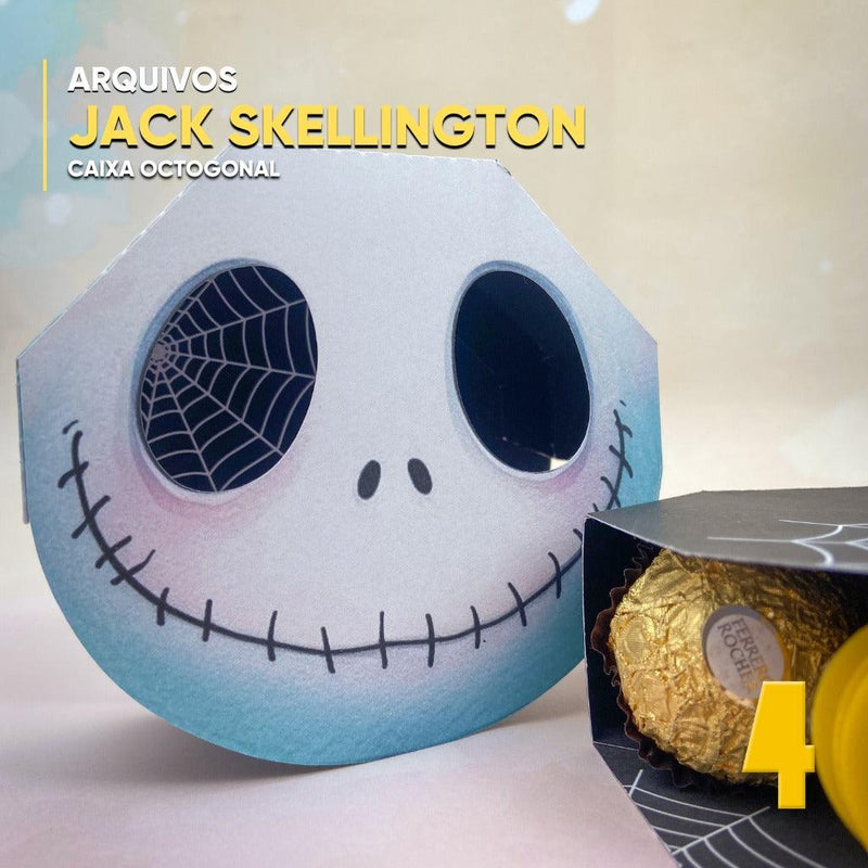 Jack Skellington - Caixa Octogonal