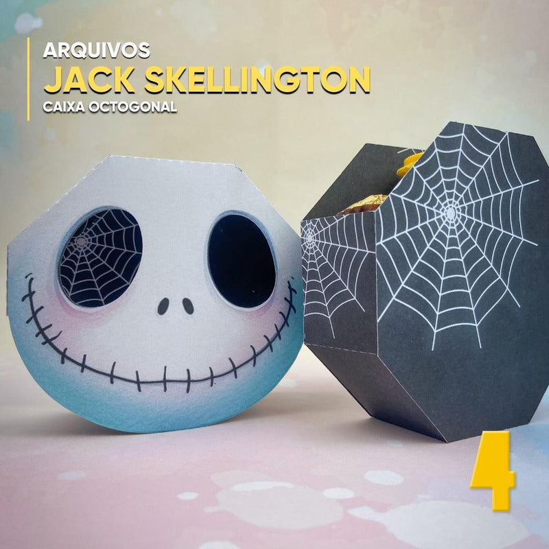 Jack Skellington - Caixa Octogonal