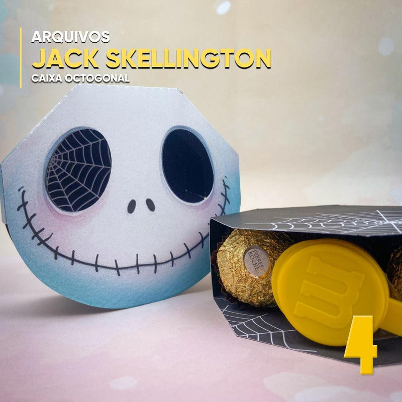 Jack Skellington - Caixa Octogonal