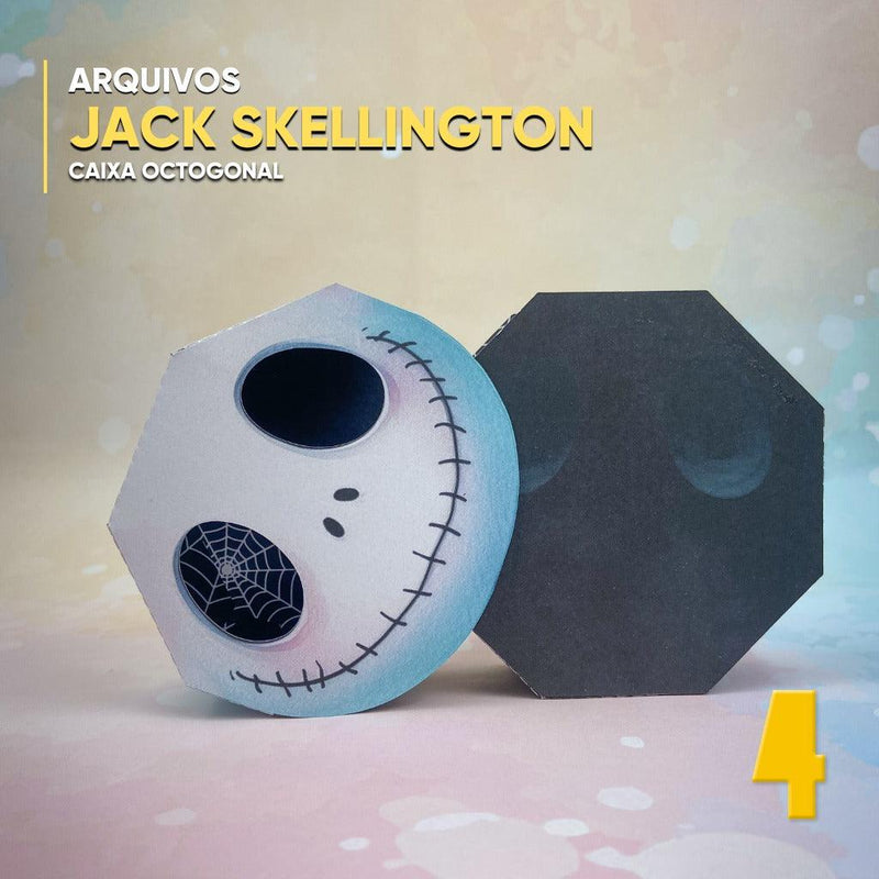 Jack Skellington - Caixa Octogonal