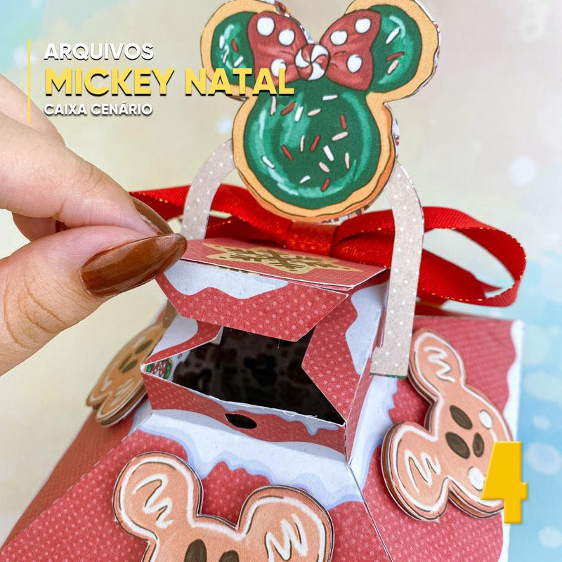 Mickey Navidad - Caja de escenario