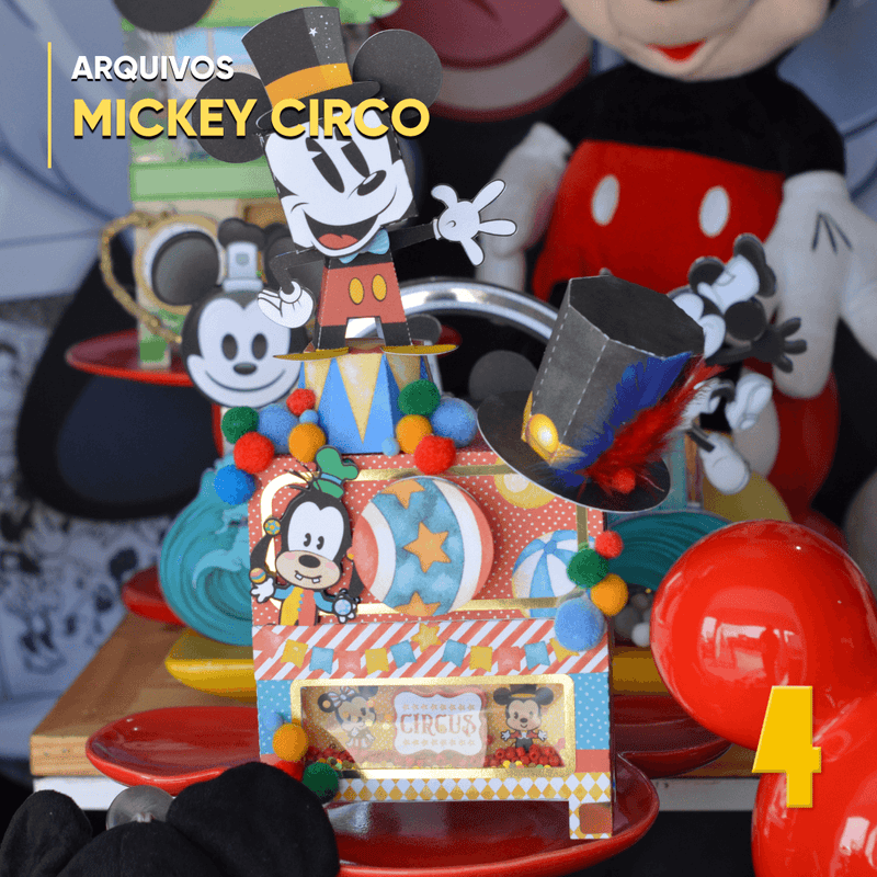 Mickey Circus - Caja de escenario