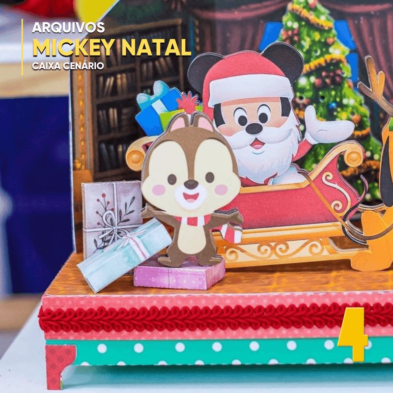 Navidad de Disney - Caja de escenario