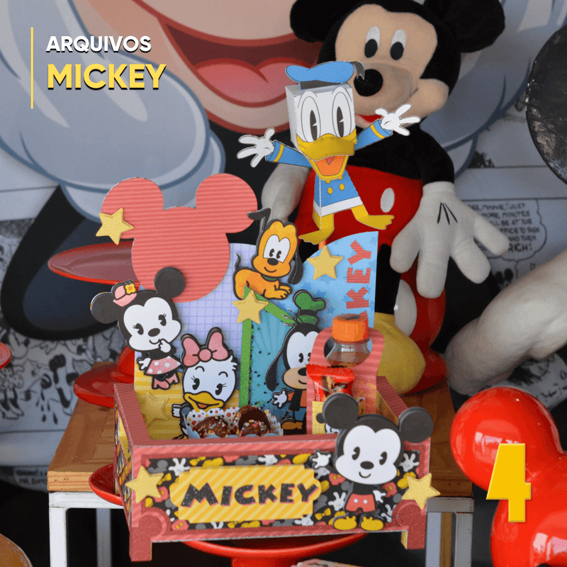 Mickey's Gang - Caja de bandejas