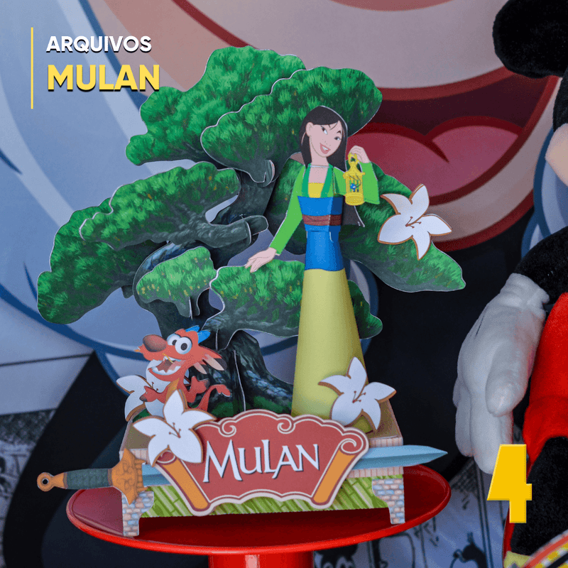 Mulan - Caja de escenario 