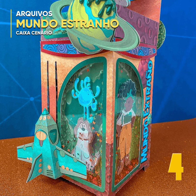 Mundo extraño - Caja de escenario