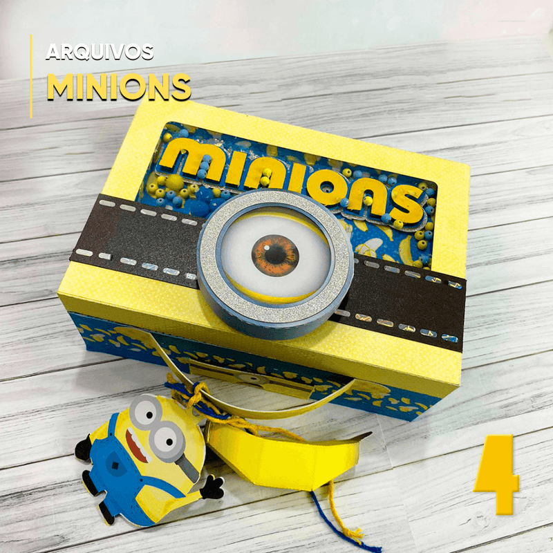 Minions - Caja Maletín 