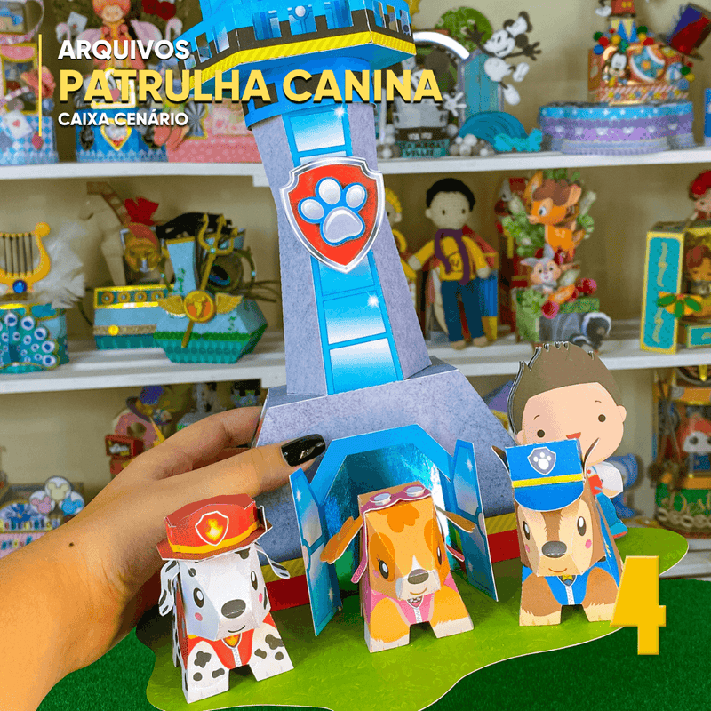 Patrulha Canina - Caixa Cenário