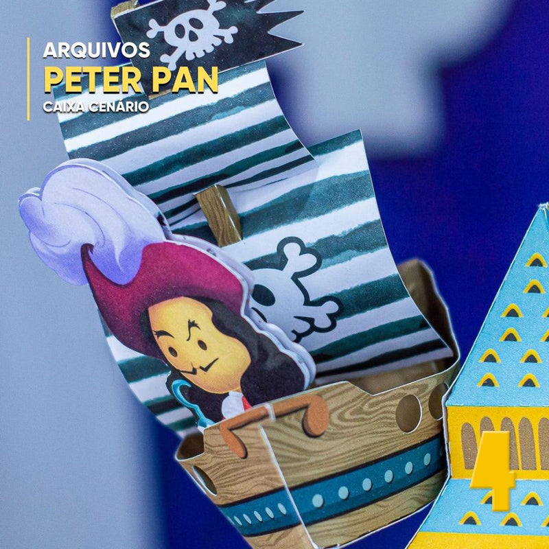 Peter Pan - Caixa Cenário