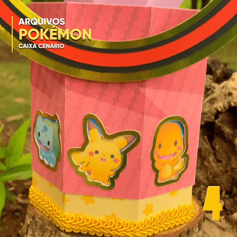 Pokémon - Caixa Cenário