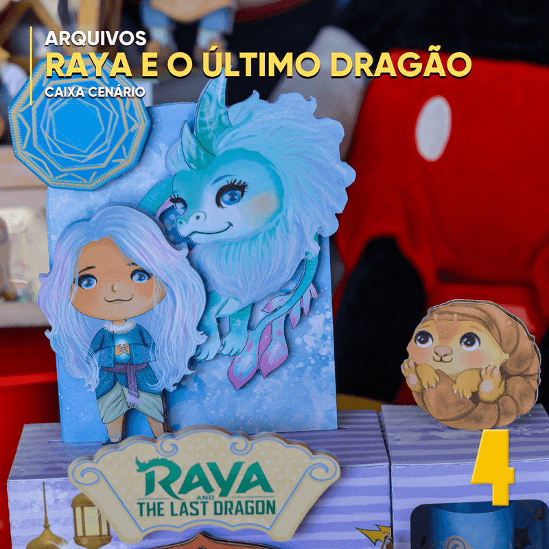 Raya e o Último Dragão - Caixa Cenário