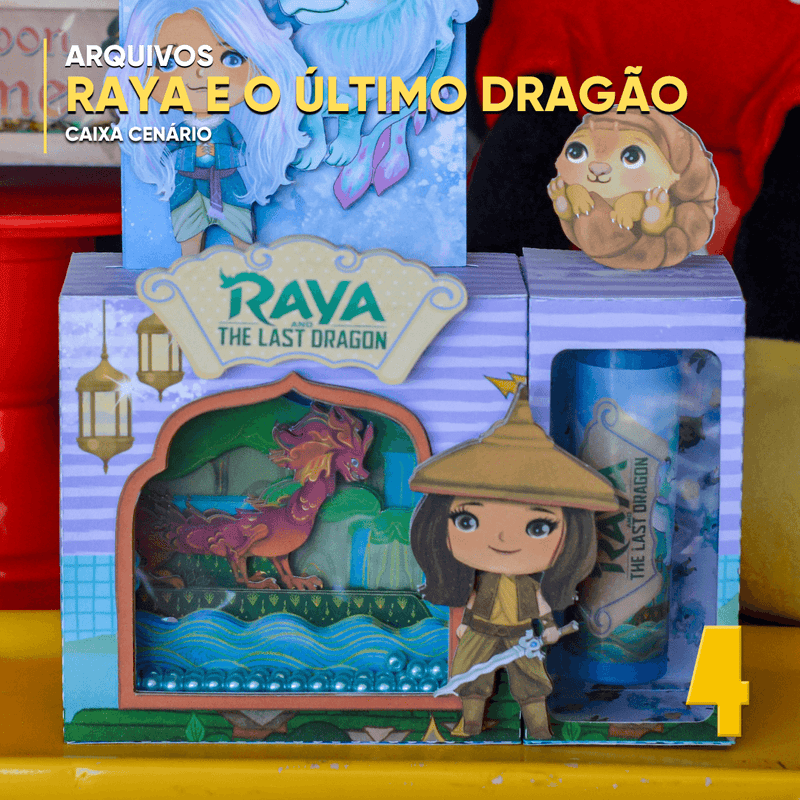 Raya e o Último Dragão - Caixa Cenário