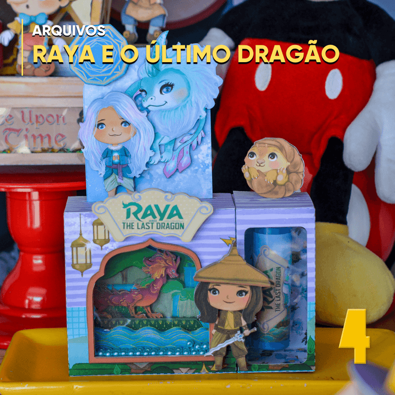 Raya e o Último Dragão - Caixa Cenário