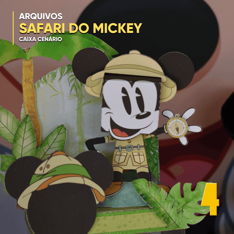 Mickey Safari - Caja de escenario