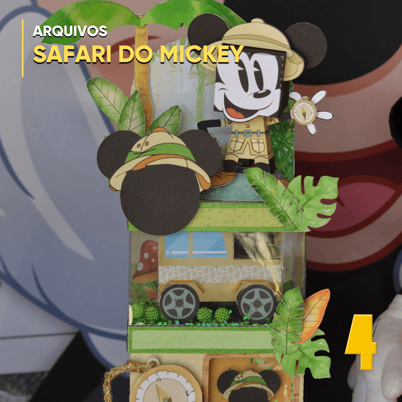 Mickey Safari - Caja de escenario