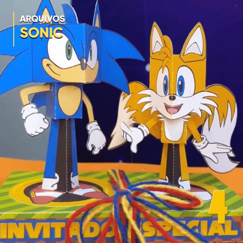 Sonic - Caixa Atividade