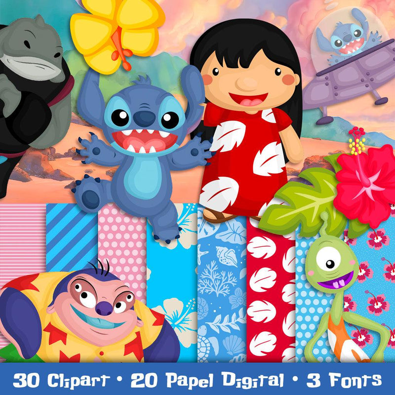 Lilo y Stitch - Kit Digital Completo