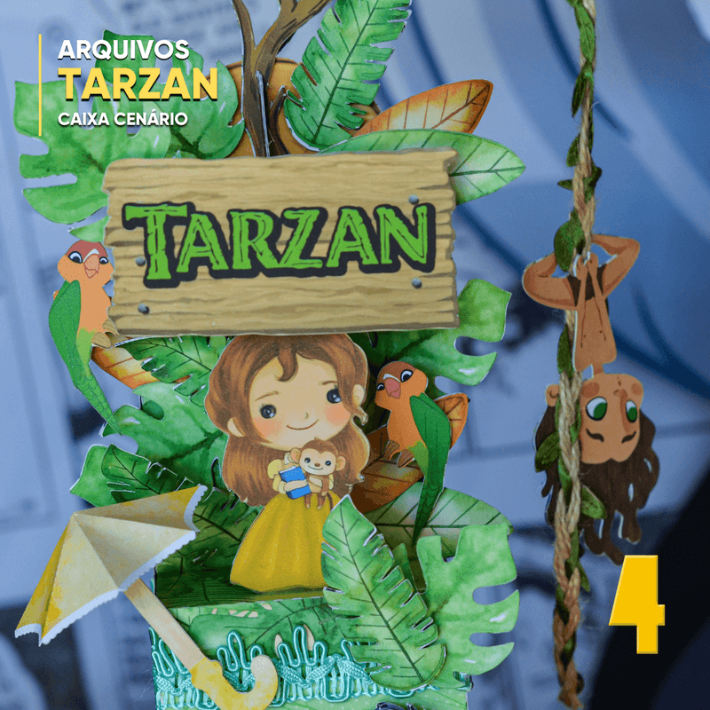 Tarzán - Caja de escenario 