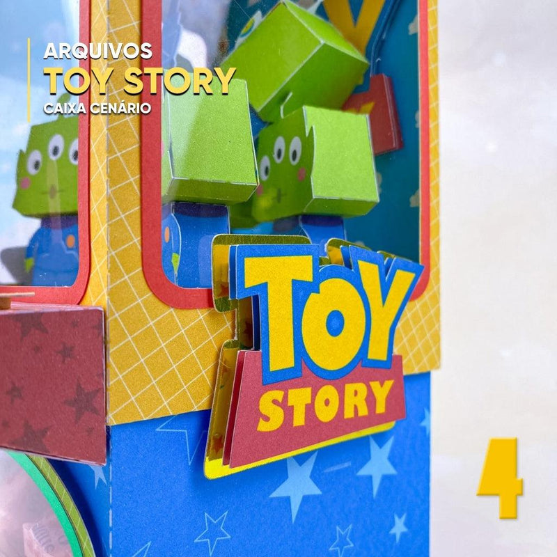 Toy Story - Caixa Cenário