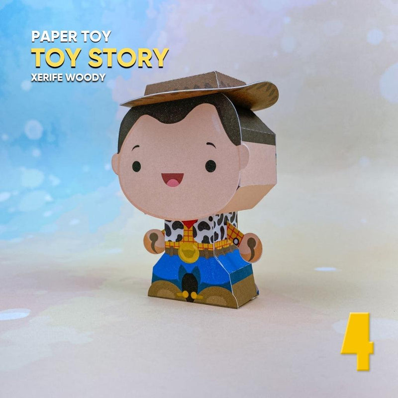 Woody Toy Story - Juguete De Papel