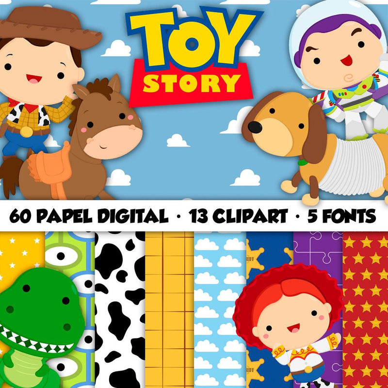 Toy Story - Kit digital completo