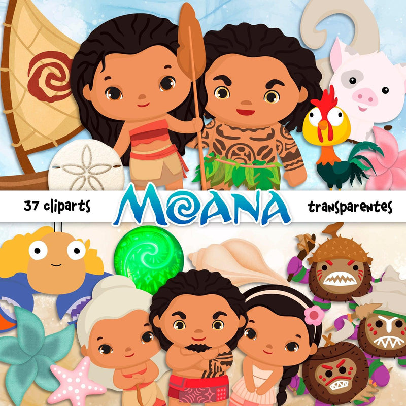 Moana - Cliparts